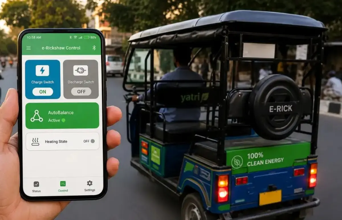 E-Rickshaw Bluetooth Hack